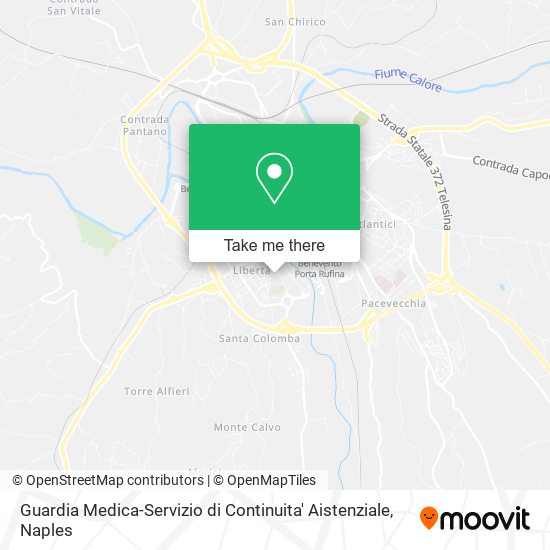 Guardia Medica-Servizio di Continuita' Aistenziale map