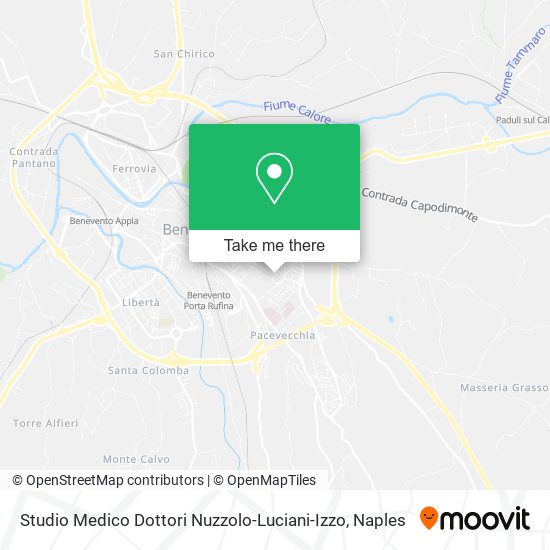 Studio Medico Dottori Nuzzolo-Luciani-Izzo map