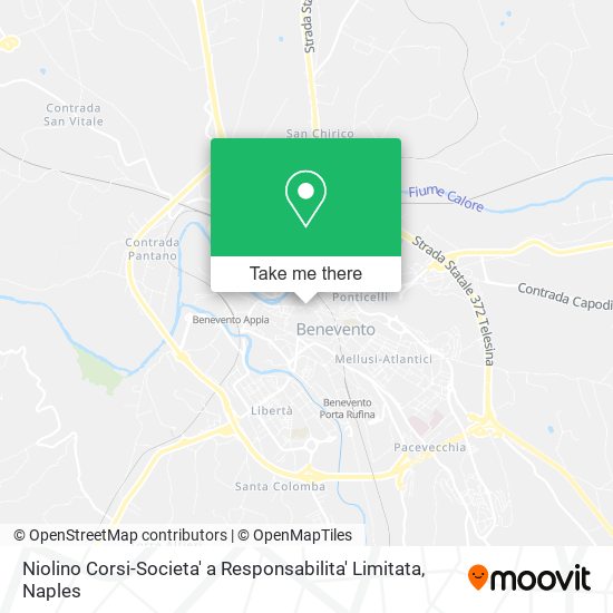 Niolino Corsi-Societa' a Responsabilita' Limitata map