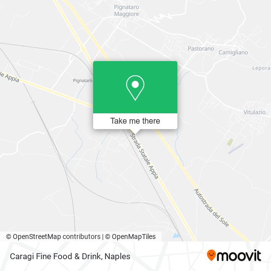 Caragi Fine Food & Drink map