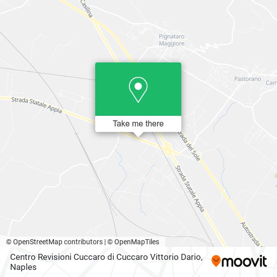 Centro Revisioni Cuccaro di Cuccaro Vittorio Dario map