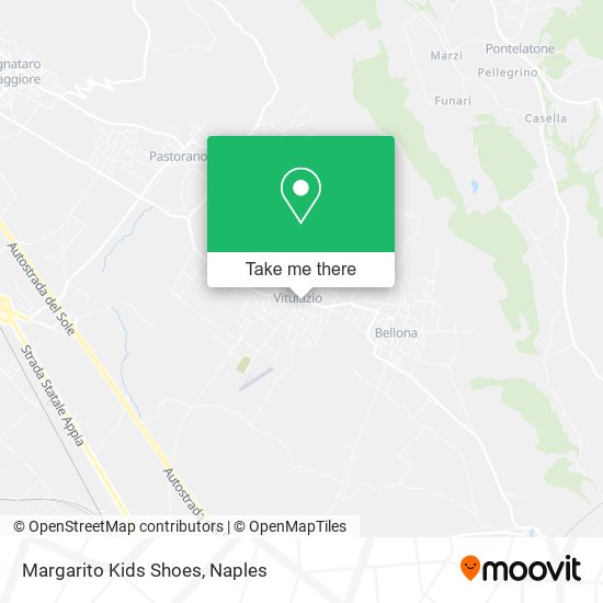 Margarito Kids Shoes map