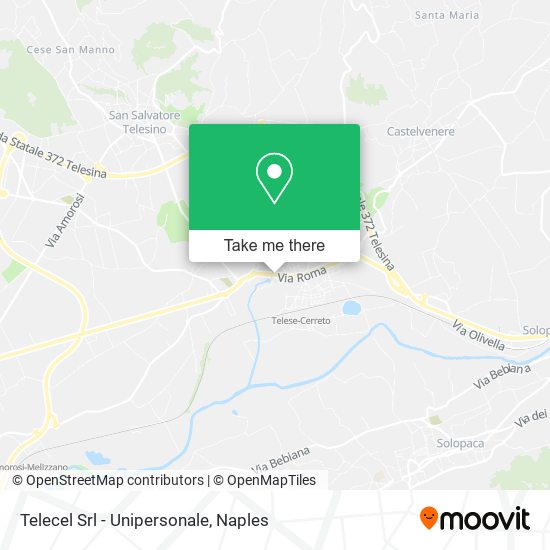 Telecel Srl - Unipersonale map