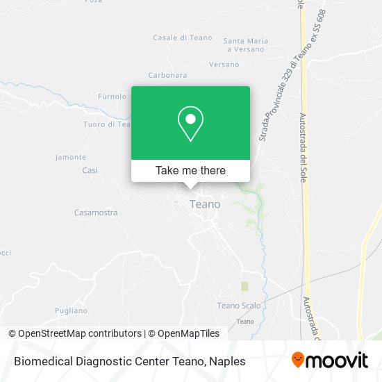 Biomedical Diagnostic Center Teano map