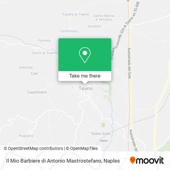 Il Mio Barbiere di Antonio Mastrostefano map