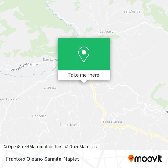 Frantoio Oleario Sannita map