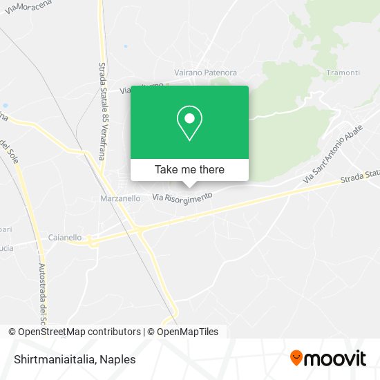Shirtmaniaitalia map