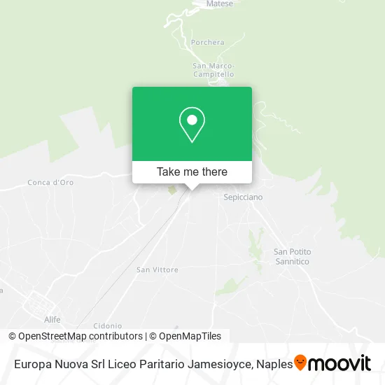 Europa Nuova Srl Liceo Paritario Jamesioyce map