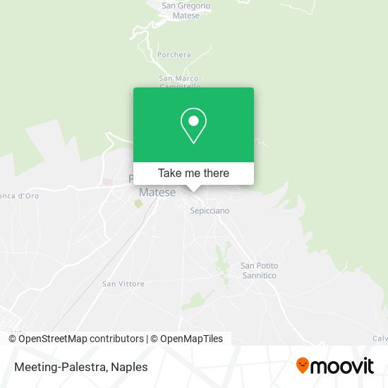 Meeting-Palestra map