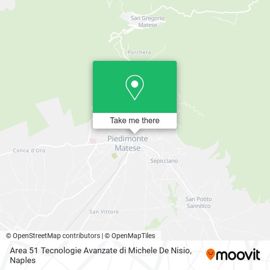 Area 51 Tecnologie Avanzate di Michele De Nisio map