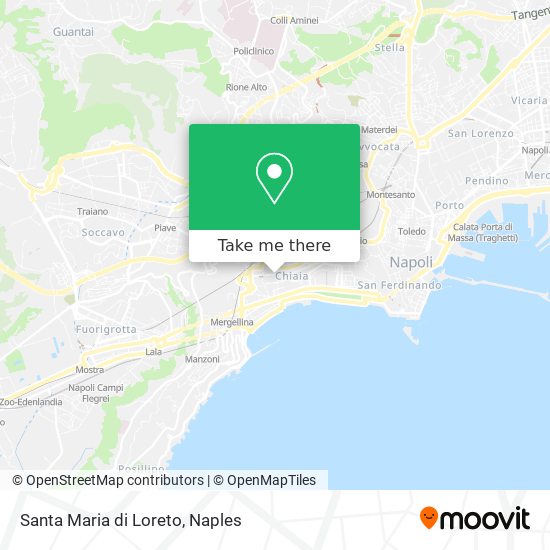 Santa Maria di Loreto map