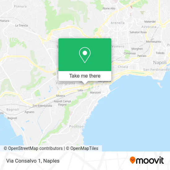 Via Consalvo 1 map