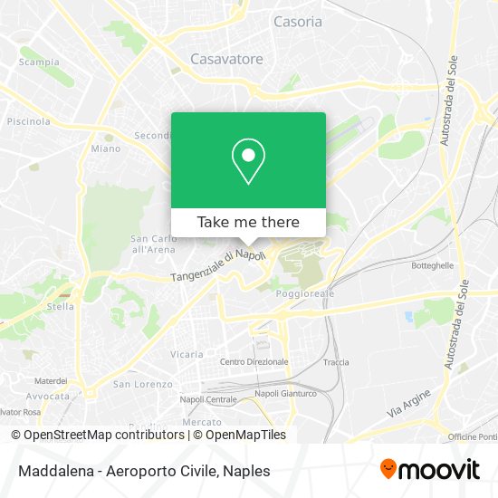 Maddalena - Aeroporto Civile map