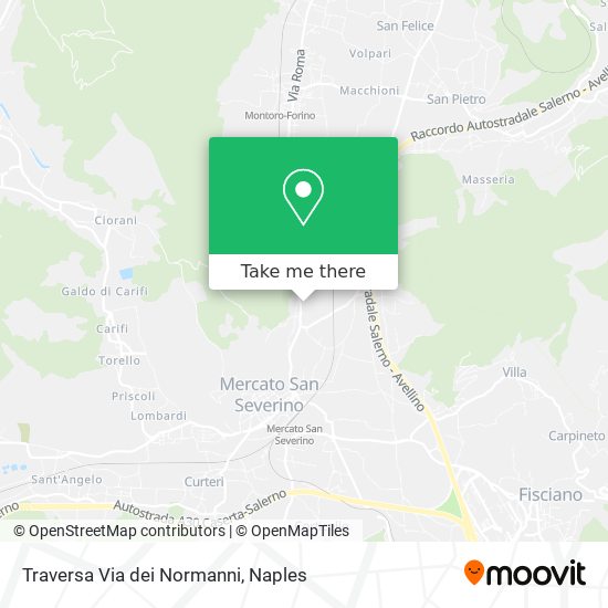 Traversa Via dei Normanni map