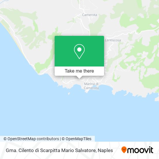 Gma. Cilento di Scarpitta Mario Salvatore map
