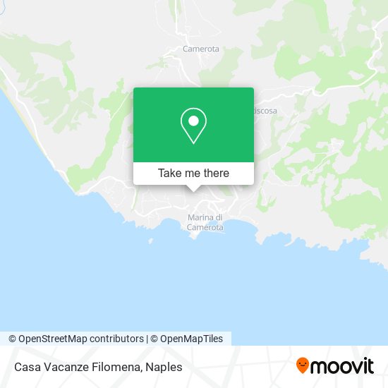 Casa Vacanze Filomena map