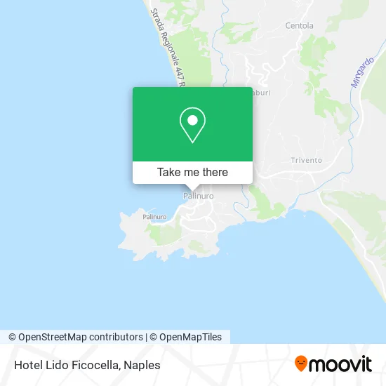 Hotel Lido Ficocella map