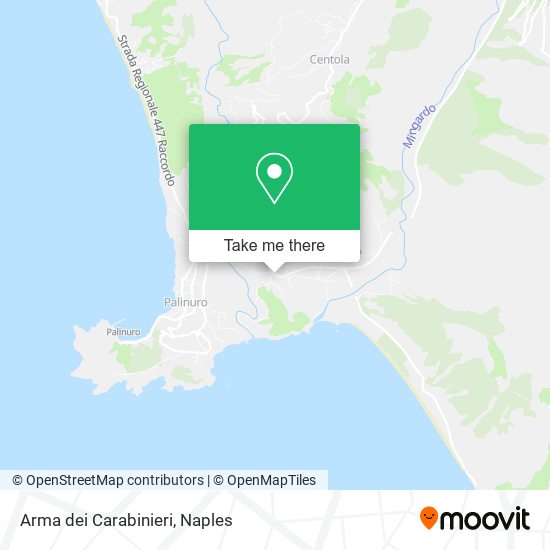 Arma dei Carabinieri map