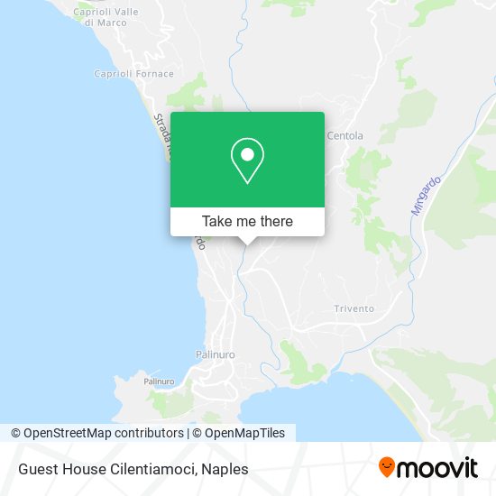 Guest House Cilentiamoci map