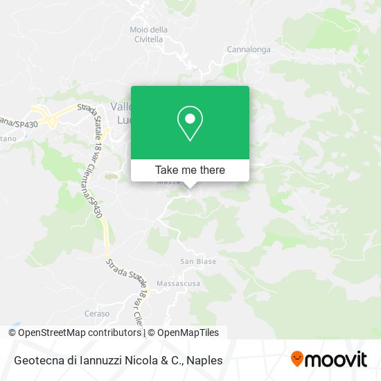 Geotecna di Iannuzzi Nicola & C. map
