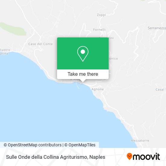 Sulle Onde della Collina Agriturismo map