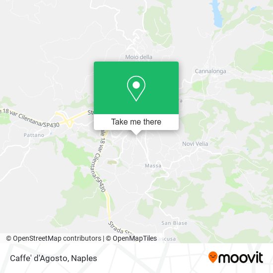 Caffe' d'Agosto map