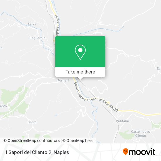 I Sapori del Cilento 2 map