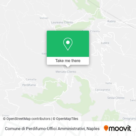 Comune di Perdifumo-Uffici Amministrativi map