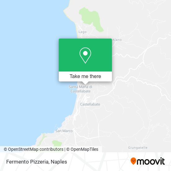 Fermento Pizzeria map