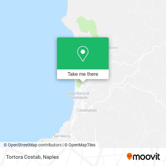 Tortora Costab map