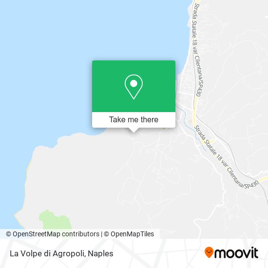 La Volpe di Agropoli map