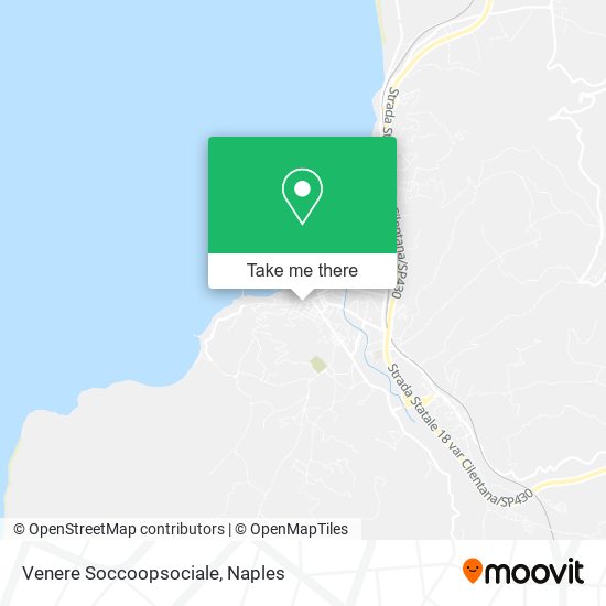 Venere Soccoopsociale map