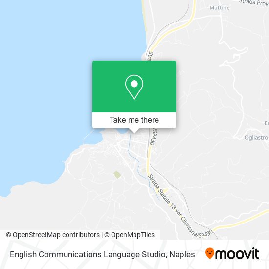 English Communications Language Studio map
