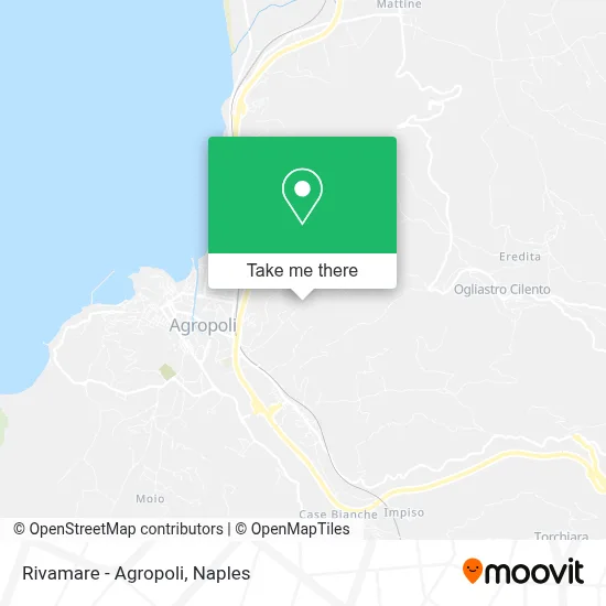 Rivamare - Agropoli map