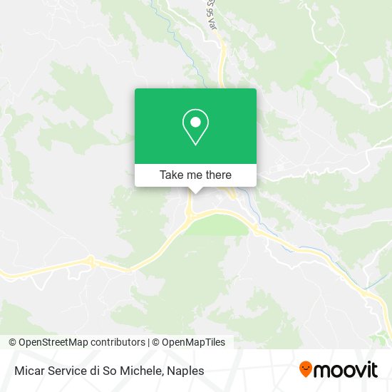 Micar Service di So Michele map