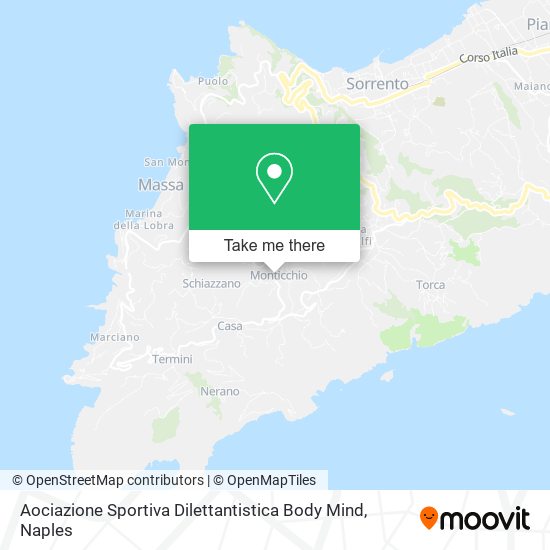 Aociazione Sportiva Dilettantistica Body Mind map
