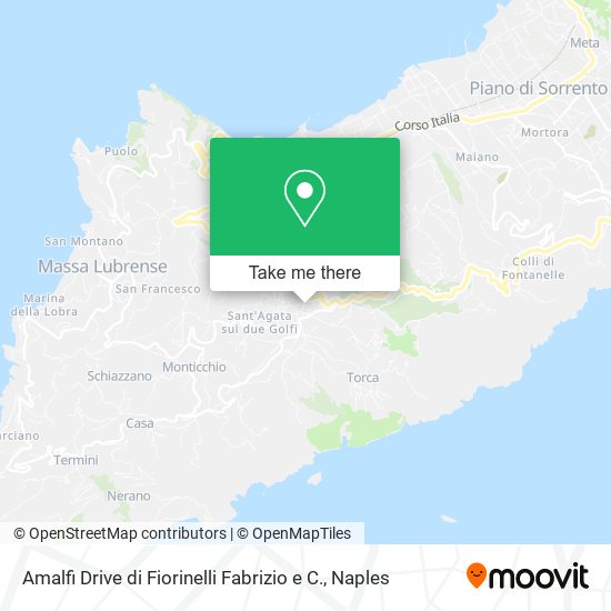 Amalfi Drive di Fiorinelli Fabrizio e C. map