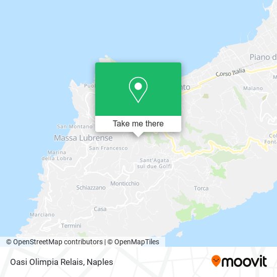 Oasi Olimpia Relais map