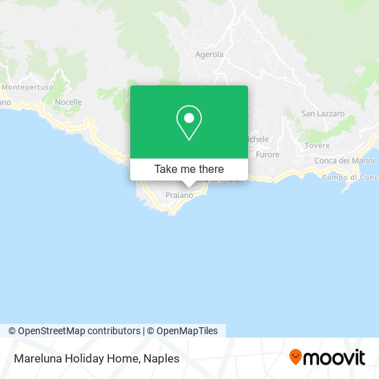 Mareluna Holiday Home map