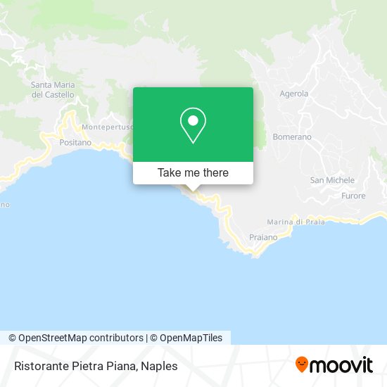 Ristorante Pietra Piana map