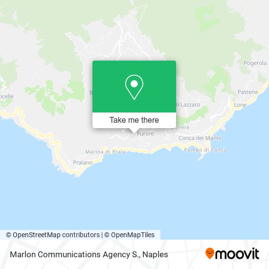 Marlon Communications Agency S. map