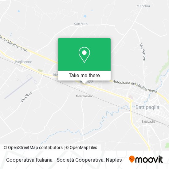 Cooperativa Italiana - Società Cooperativa map