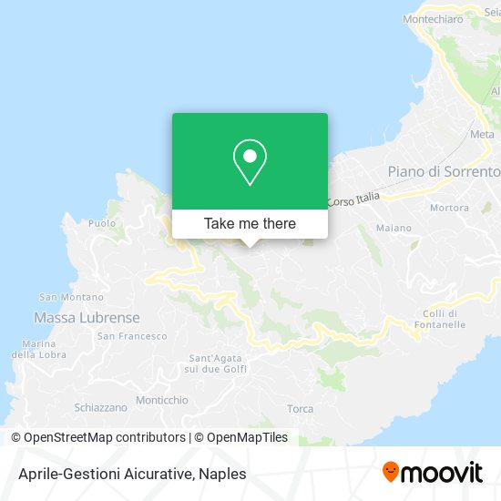 Aprile-Gestioni Aicurative map