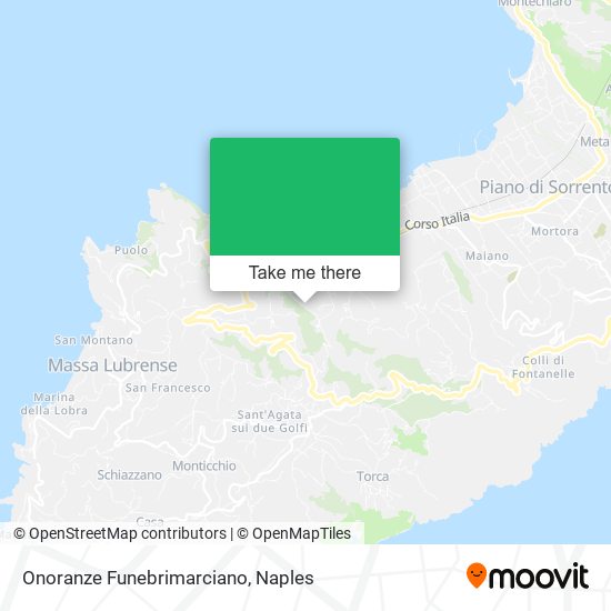 Onoranze Funebrimarciano map