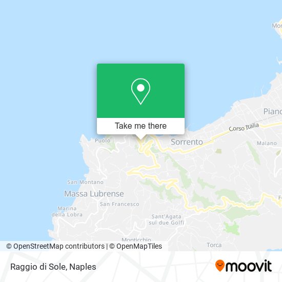 Raggio di Sole map