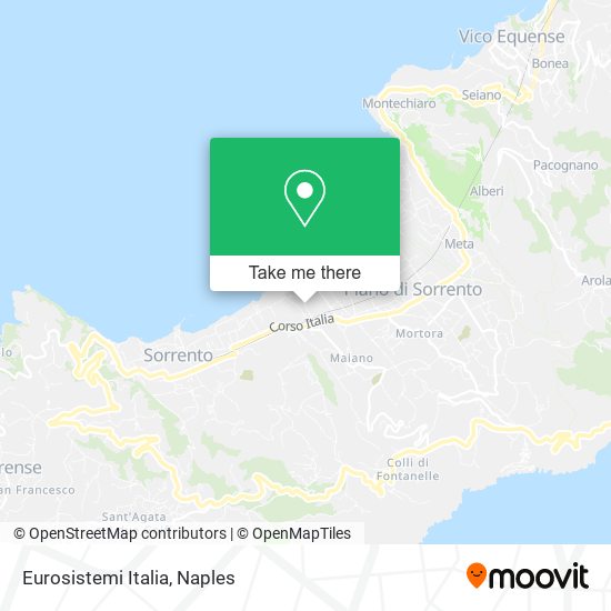 Eurosistemi Italia map