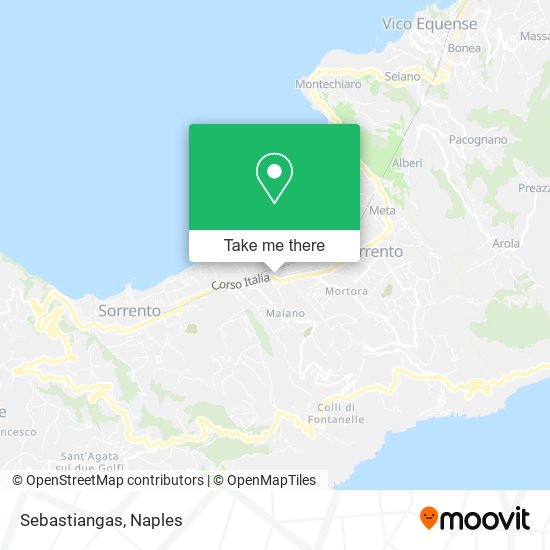 Sebastiangas map