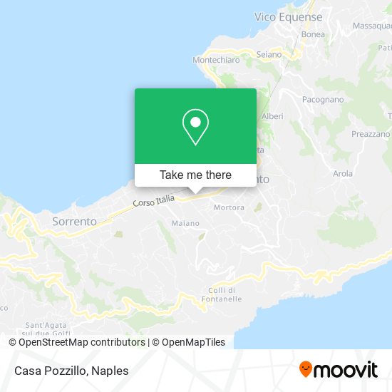 Casa Pozzillo map