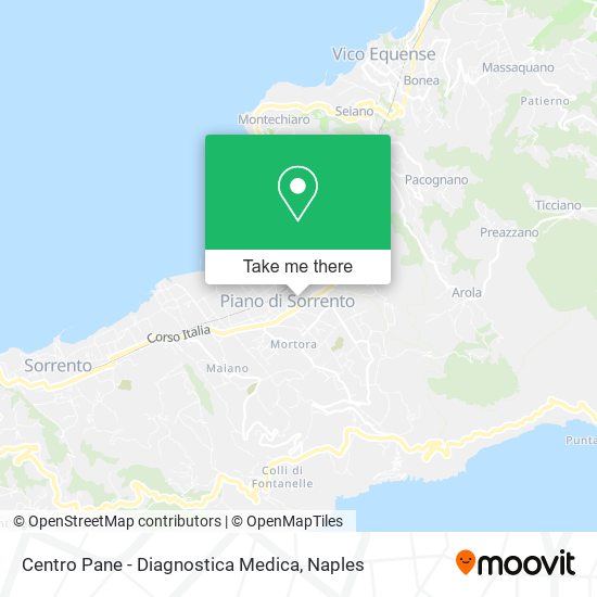 Centro Pane - Diagnostica Medica map