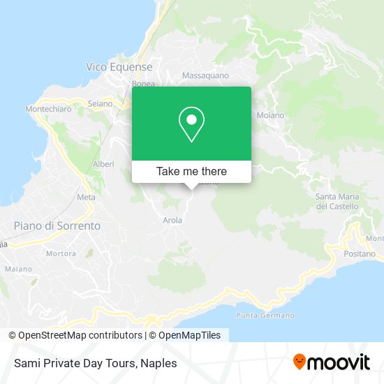 Sami Private Day Tours map